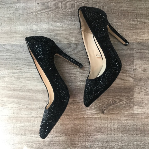 ZARA DAZZLING BLACK HEELS - Picture 5 of 8